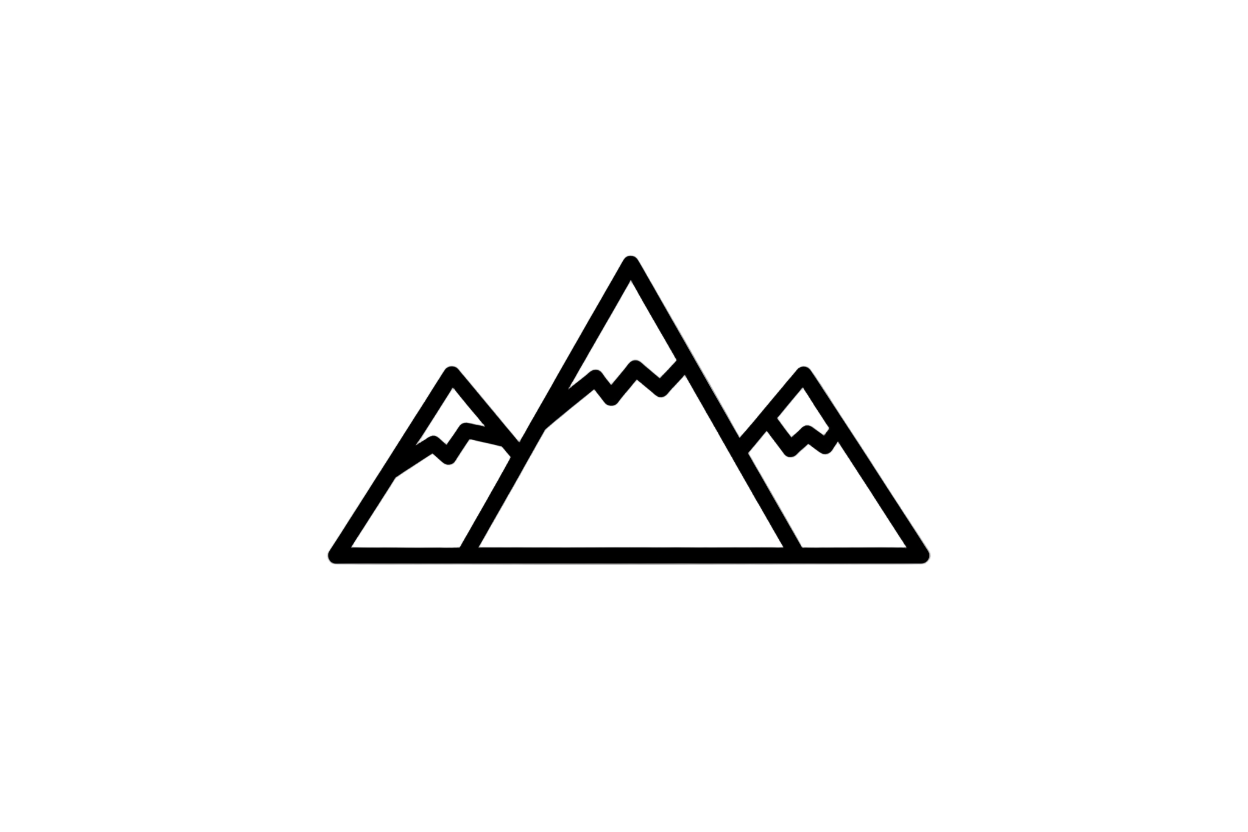 more simple deisng maybe just the mountains